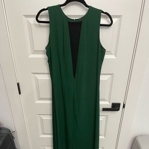 Like new green evening gown. Size 14